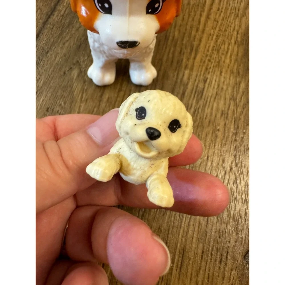 Mattel Barbie Doggy Day Care Replacement Dog Pups St‎ Bernard Animal Puppy Lot